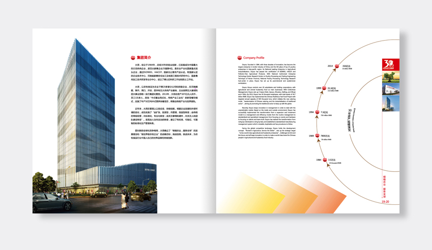 集團30周年紀(jì)念冊設(shè)計